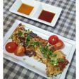 切干大根と豆腐とチーズで☆カリふわチヂミ