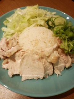 美味なるカオマンガイ(海南チキンライス)-レシピのメイン写真