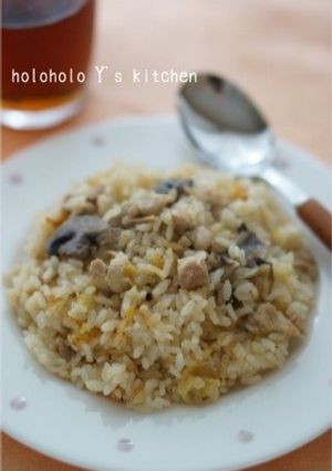炊飯器で簡単!塩レモンの炊き込みピラフ-レシピのメイン写真