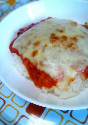 ﾌｧﾐｺﾚde簡単ﾐｰﾄ焼きご飯！-レシピのメイン写真