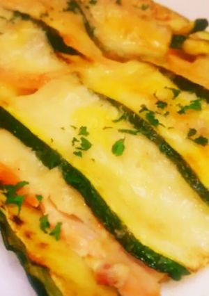 スモークチキンとズッキーニ-レシピのメイン写真