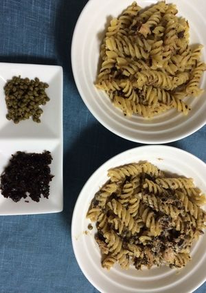 山椒と昆布の佃煮のパスタ-レシピのメイン写真