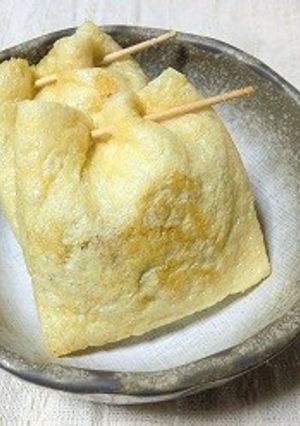 とっても簡単！油揚げの納豆詰め-レシピのメイン写真