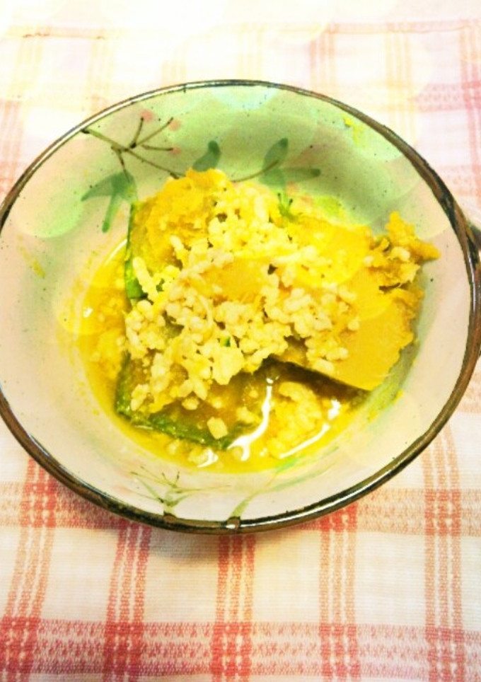 かぼちゃのそぼろ煮-レシピのメイン写真