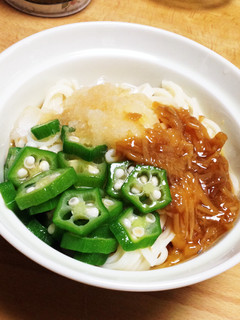 ぶっかけなめたけおろしうどん-レシピのメイン写真