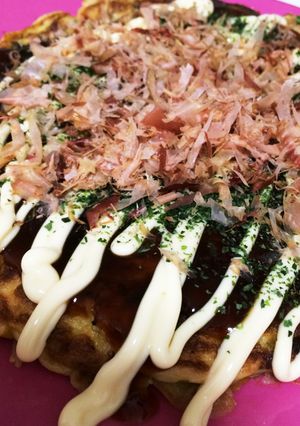 納豆お好み焼き-レシピのメイン写真