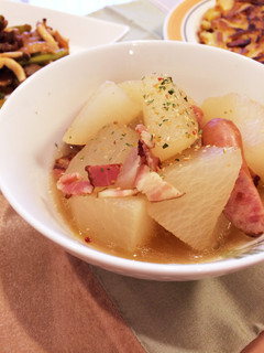 大根とウインナーで洋風煮物-レシピのメイン写真