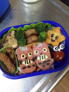 トトロキャラ弁-レシピのメイン写真