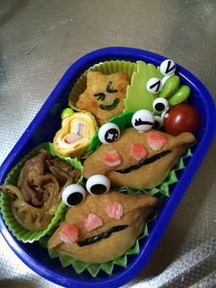 エルモキャラ弁-レシピのメイン写真