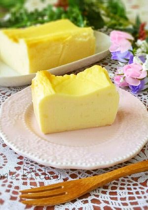 モチモチ♡ベイクドヨーグルトケーキ-レシピのメイン写真