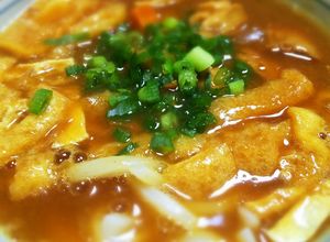 めんつゆと残ったカレーでカレーうどん-レシピのメイン写真