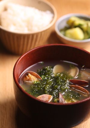 天然だしパックで作る あさりのみそ汁-レシピのメイン写真