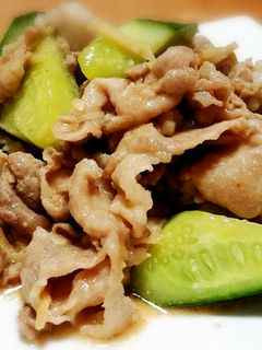 ◆パリポリ♪きゅうりと豚肉の味噌炒め◆-レシピのメイン写真