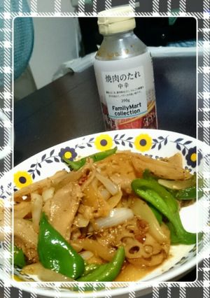 簡単！豚バラと蓮根しゃきしゃき旨辛炒め-レシピのメイン写真