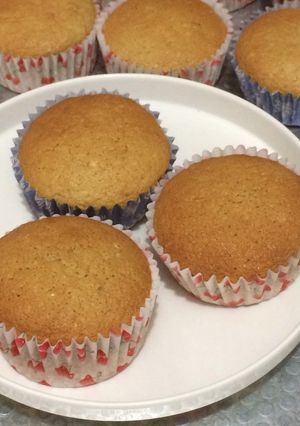 バター不用コーヒーカップケーキ-レシピのメイン写真