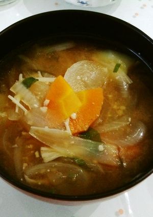 具だくさん味噌汁パート２-レシピのメイン写真