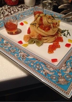 イクラ パスタ-レシピのメイン写真