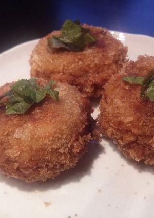 残ったカレーで♪さくさくライスコロッケ-レシピのメイン写真