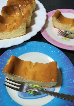 うまうま（≧∇≦）ベークドチーズケーキ-レシピのメイン写真