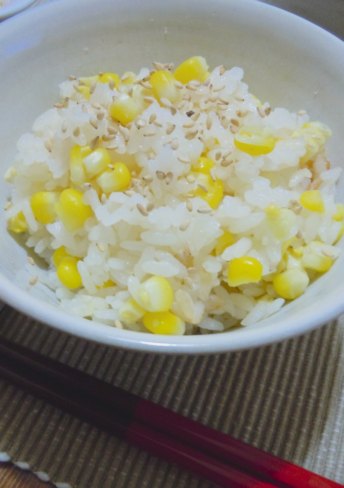 とうもろこしの炊き込みご飯-レシピのメイン写真