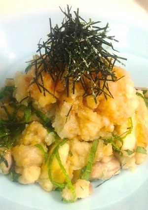 鶏モモ焼き☆大葉と梅肉おろし和え-レシピのメイン写真