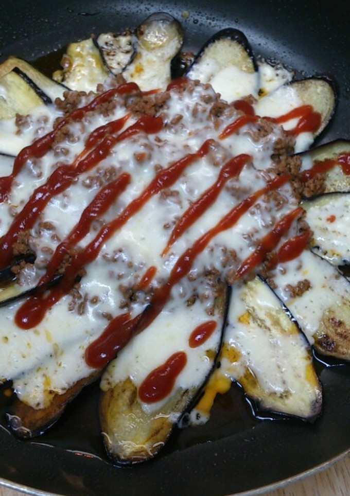 簡単＊なすとひき肉のチーズ焼き♪-レシピのメイン写真