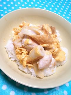 チキン竹輪卵丼-レシピのメイン写真