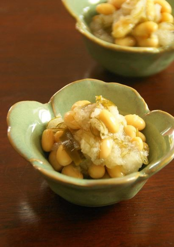 大豆と昆布の甘酢おろし和え-レシピのメイン写真