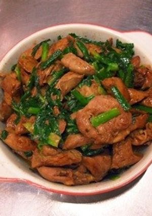 節約絶品肉屋さん疲労回復ニラレバ炒め-レシピのメイン写真