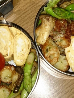 エリンギ&アスパラのマヨ 炒め (^^)-レシピのメイン写真