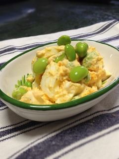 たまごと枝豆の彩サラダ-レシピのメイン写真