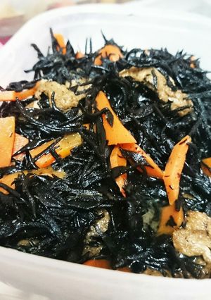ひじきと油揚げの煮物-レシピのメイン写真