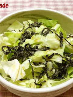 キャベツの塩昆布和え-レシピのメイン写真