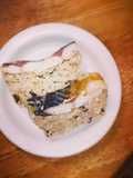 パウンド型DE玄米の焼き鯖押し寿司。