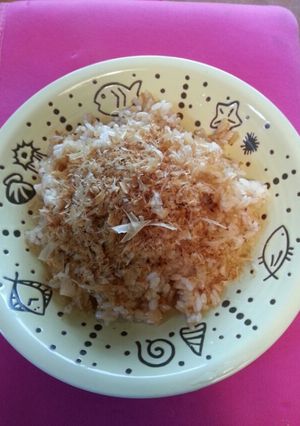 今日のお昼にいかが？簡単５分にんにく炒飯-レシピのメイン写真