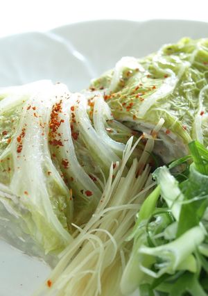 白菜と豚肉の重ね蒸し-レシピのメイン写真