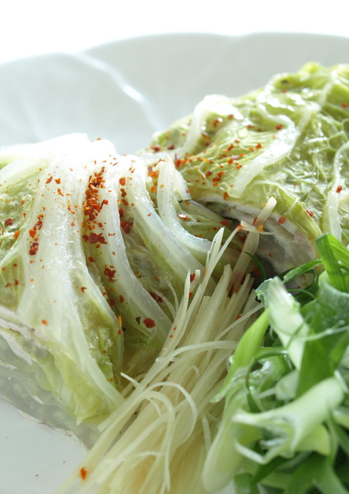 白菜と豚肉の重ね蒸し-レシピのメイン写真