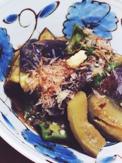 茄子とオクラの煮浸し-レシピのメイン写真