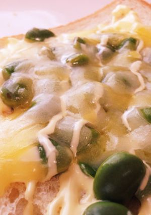 枝豆チーズのトースト♪-レシピのメイン写真