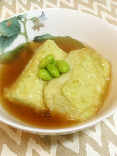 枝豆豆腐の揚げ出し風-レシピのメイン写真