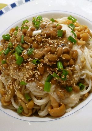 ネバネバなめこ冷し麺-レシピのメイン写真