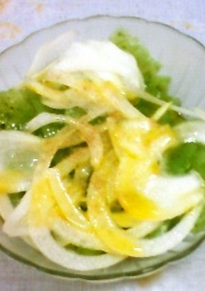 オリーブ香る♪スライスオニオンさしみ蒟蒻-レシピのメイン写真