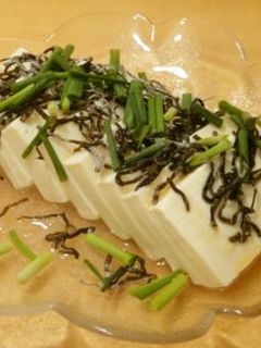 塩昆布の冷奴-レシピのメイン写真