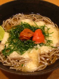 簡単!梅しそとろろ冷やしそば◆夏にGoo-レシピのメイン写真