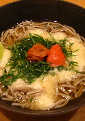 簡単！梅しそとろろ冷やしそば◆夏にGoo-レシピのメイン写真