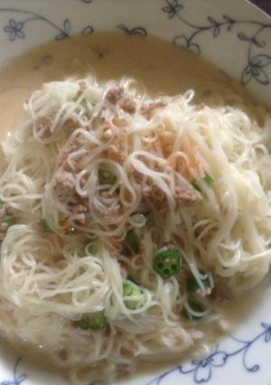 簡単冷しタンタンソーメン-レシピのメイン写真