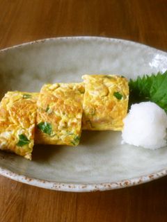 ツナとおネギの玉子焼き♪-レシピのメイン写真