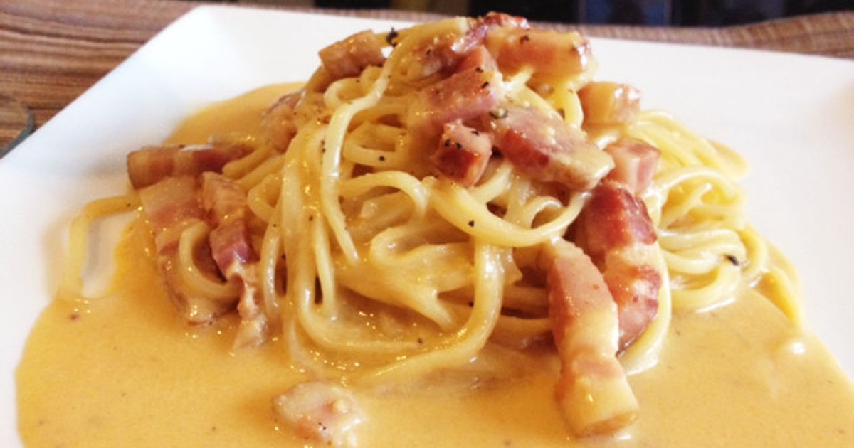 濃厚カルボナーラ by loveloco 【クックパッド】 簡単おいしいみんなの