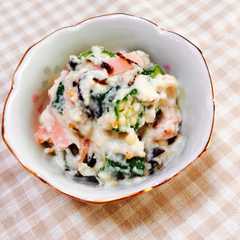 รูปของ オクラと豆腐の簡単白和えサラダ