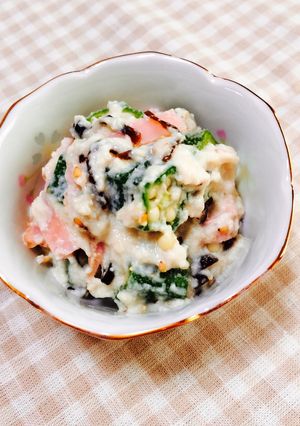 オクラと豆腐の簡単白和えサラダ-レシピのメイン写真